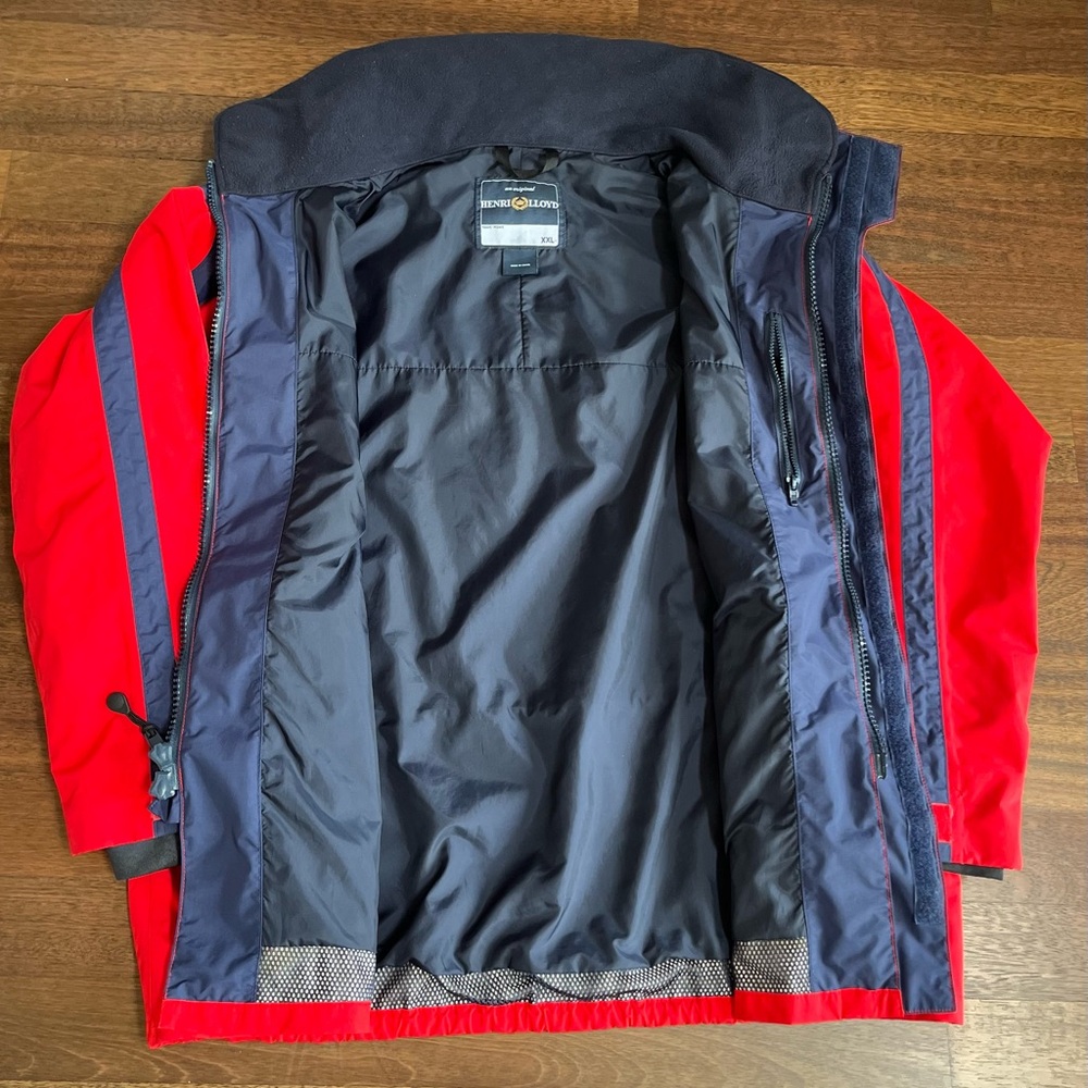Henri Lloyd Men’s Sailing/Yachting Jacket (XXL) - Picture 3 of 9
